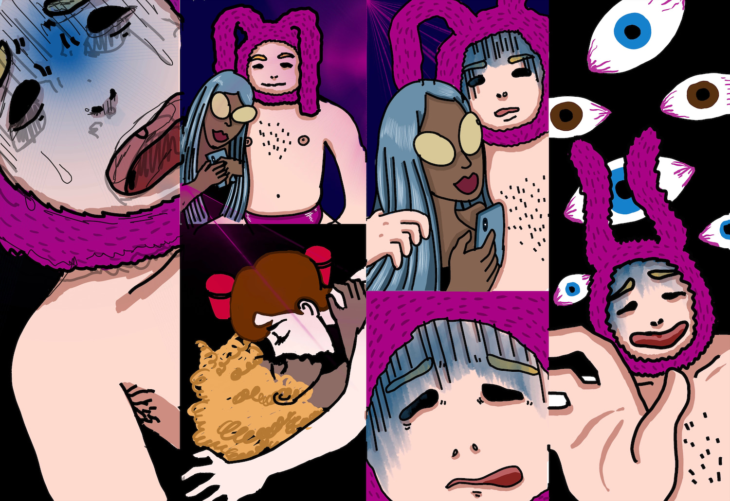 Preview of Pinkman's comic. Please go see the full version on my webtoon website.