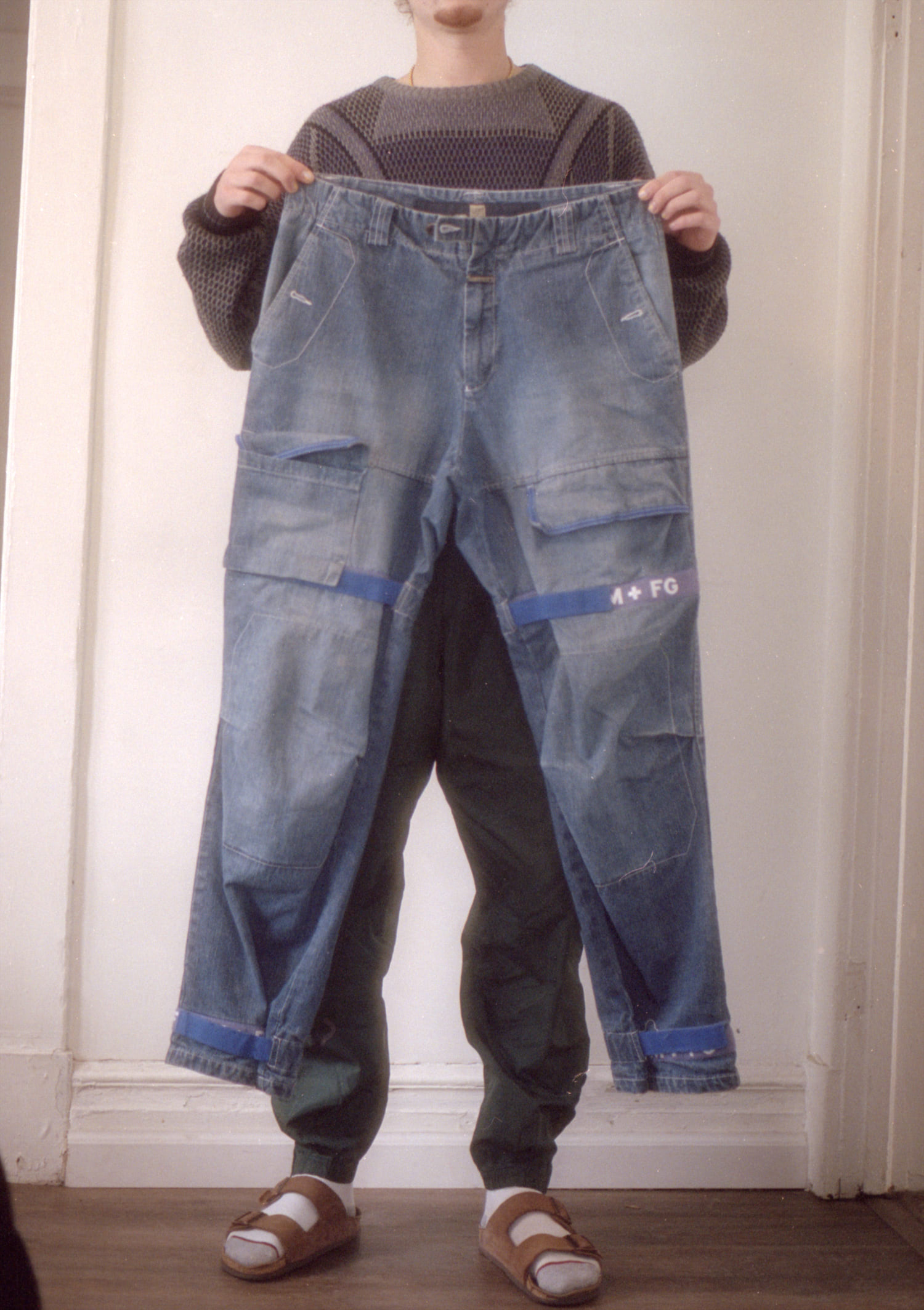 Image of Nick showcasing his jeans