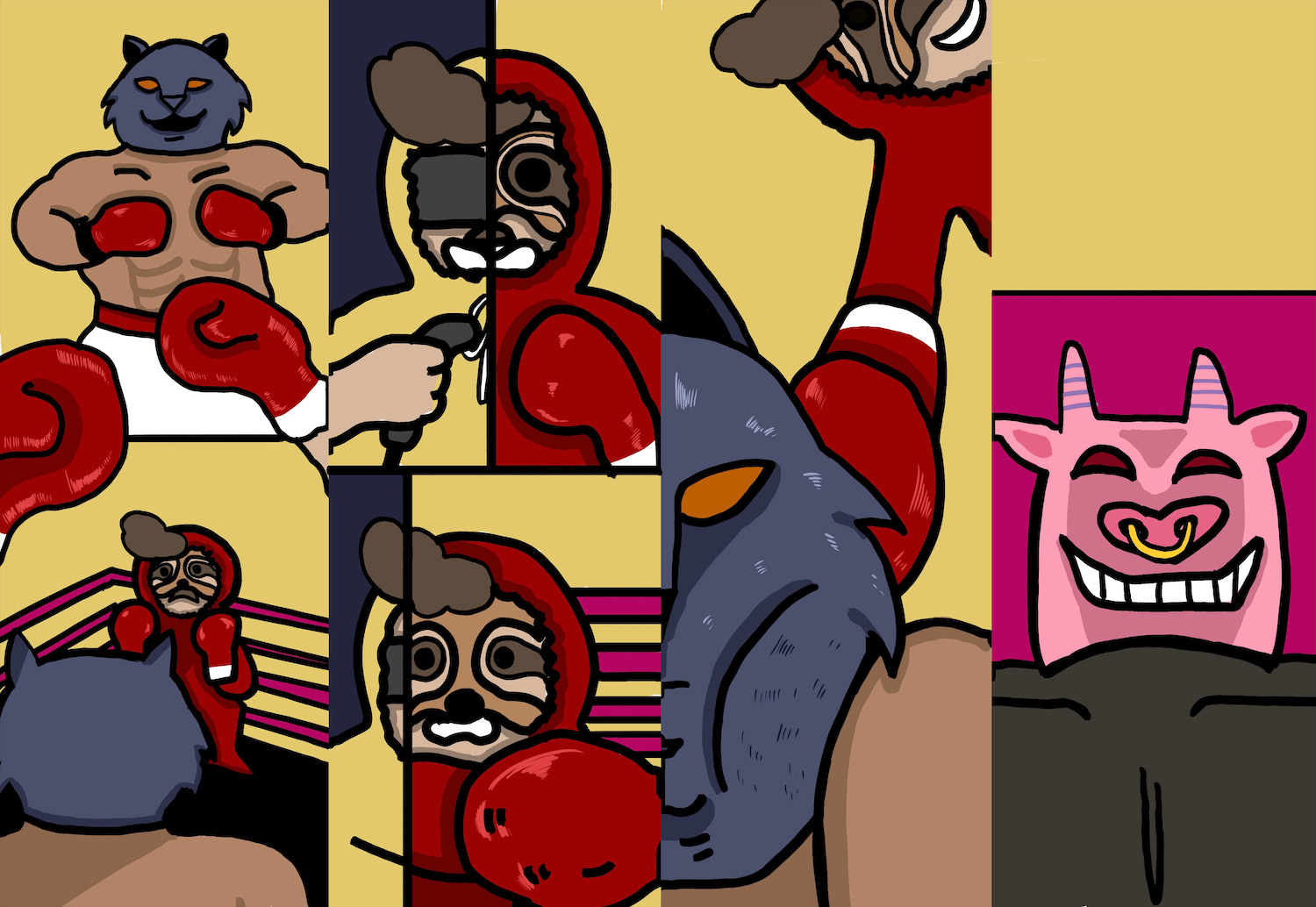Preview of Miki Moore's comic. Please go see the full version on my webtoon website.