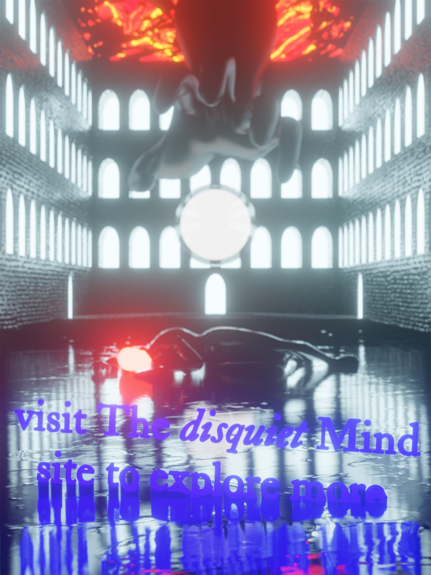 Promotional poster for The Disquiet Mind