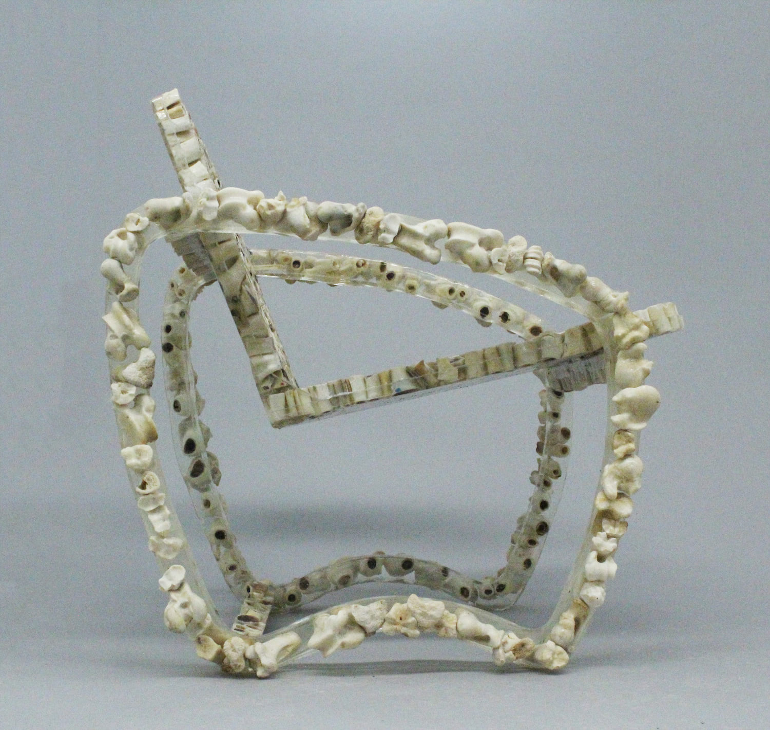Side view of the Bone Chair.